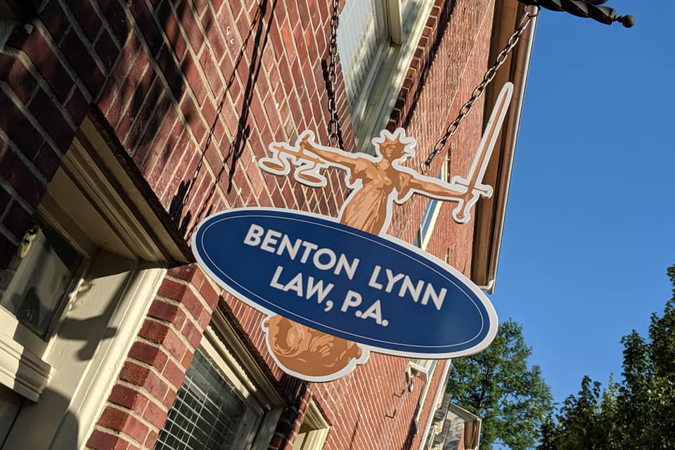 Law Outdoor Sign